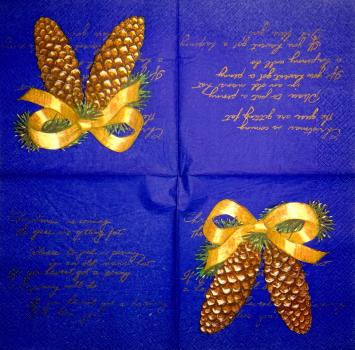 061 Christmas Flowers - 3-ply (red)